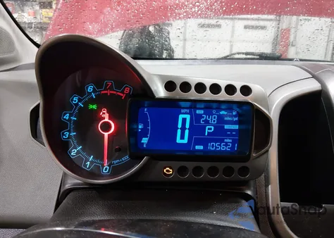 2016 Chevrolet Sonic Lt Auto z USA, uszkodzony, nr VIN 1G1JC5SH6G4112003